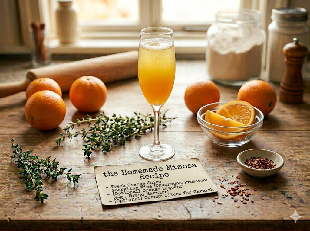 Make is Mimosa Recipe at Home