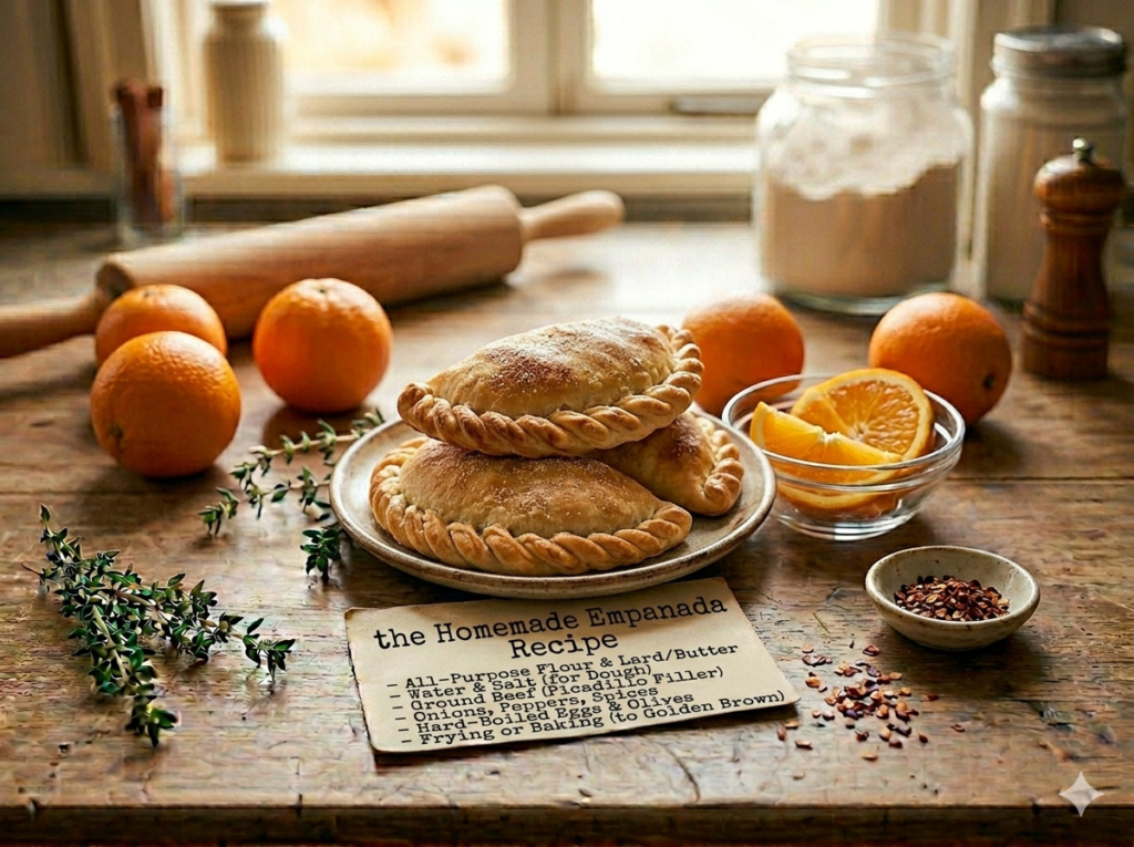Make to Empanada Recipe from Scratch