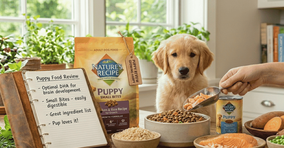 nature's recipe puppy food review