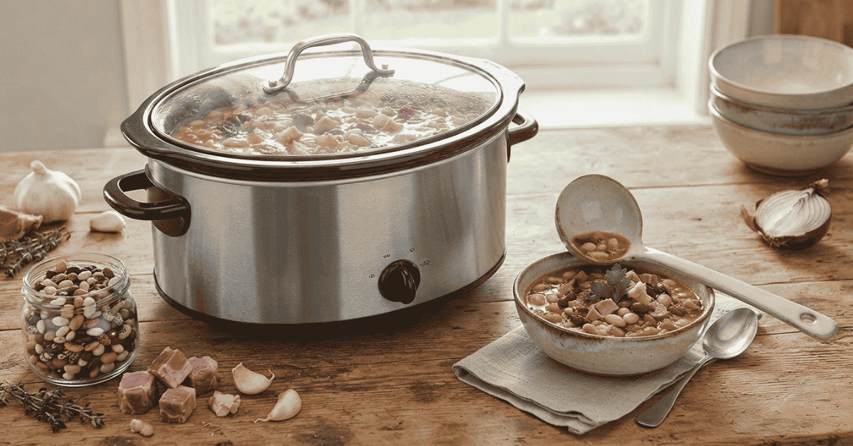 15 Bean Slow Cooker Recipe: 7 Easy Steps