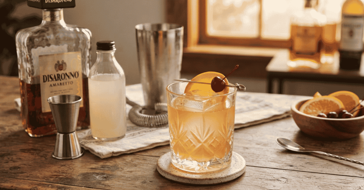 Amaretto Stone Sour Drink Recipe: Bold, Happy, Quirky Sip