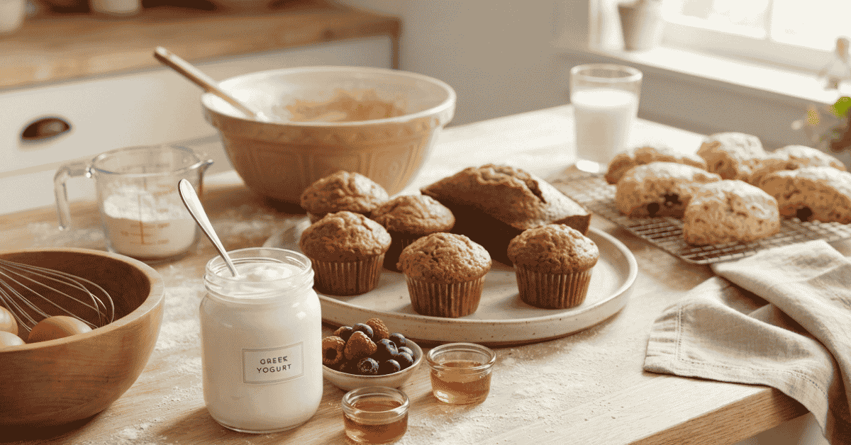Baking Recipes Using Greek Yogurt: Bold Cozy Zing