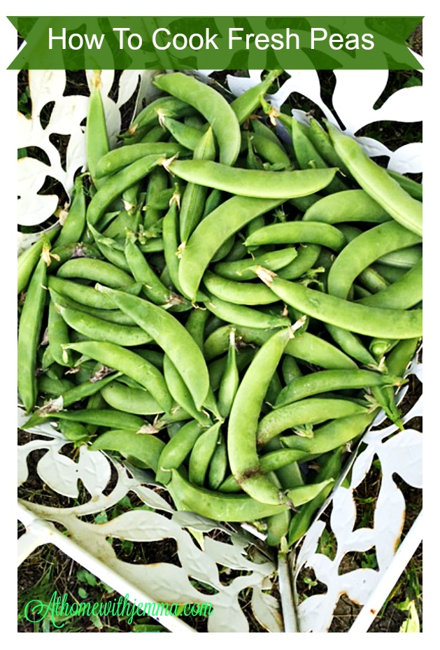 How To Cook Fresh Peas From Garden