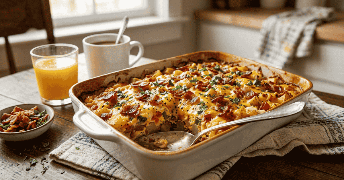 Bacon Breakfast Bake Recipe for a Cozy Win