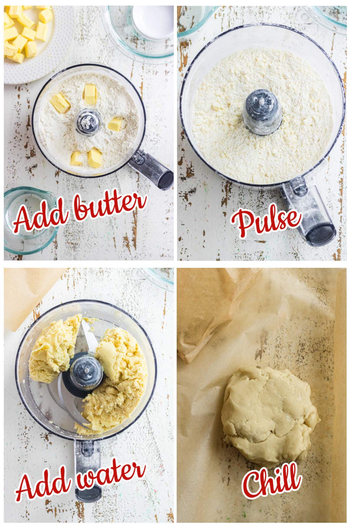 Pie Crust Recipe for Food Processor
